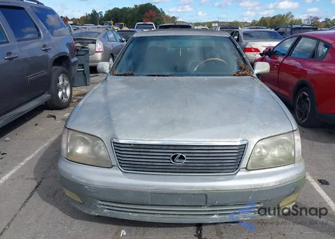2000 Lexus Ls 400 из США, поврежденный, VIN JT8BH28F7Y0174406